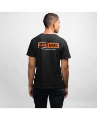 Locsoc Mens Black T-Shirt