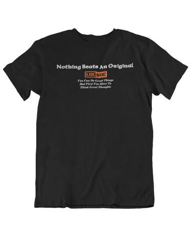 Great Thoughts Black T-Shirt
