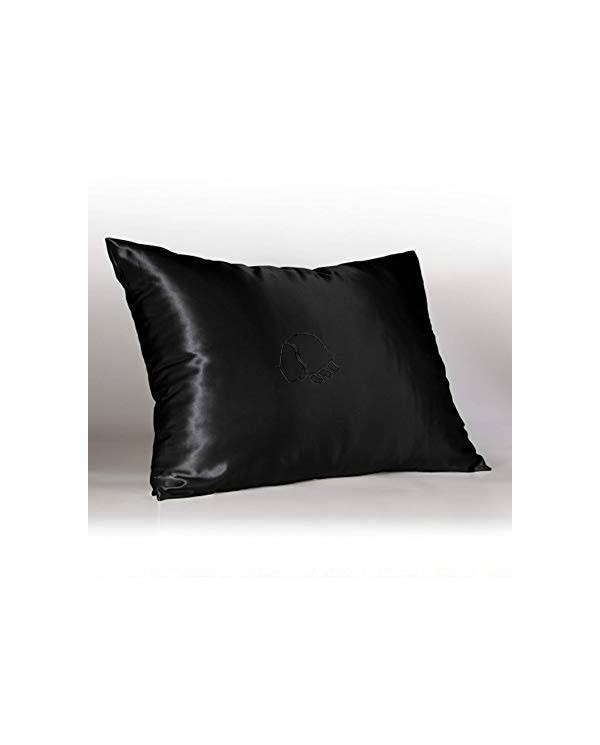 Black Satin Pillowcase