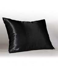 Black Satin Pillowcase