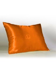 Orange Satin Pillowcase