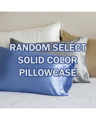 Gray Satin Pillowcase