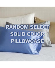 Gray Satin Pillowcase
