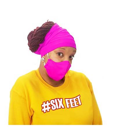 Adult Tube/Mask Combo Fuschia