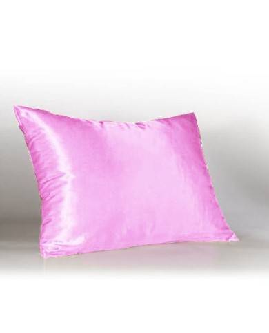 Pink Satin Pillowcase