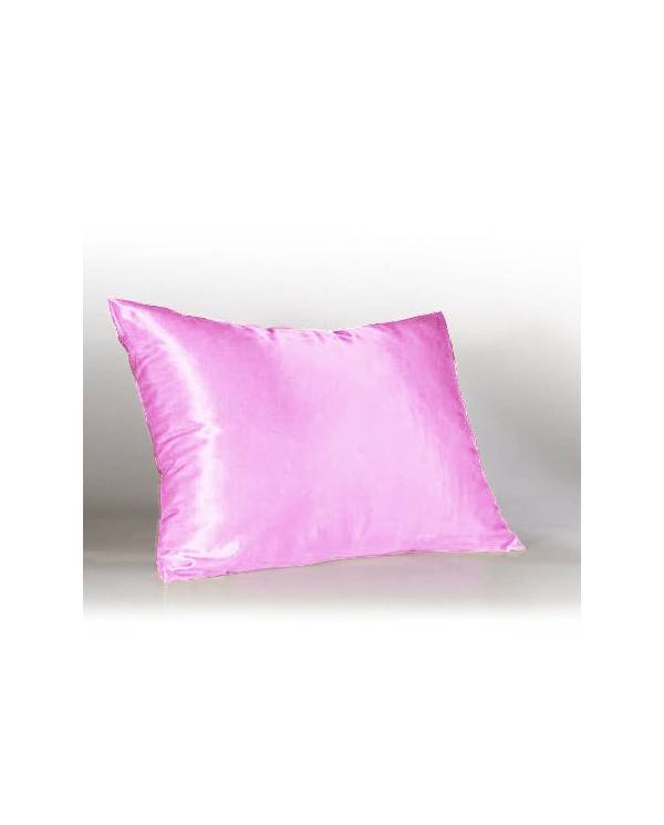 Pink Satin Pillowcase