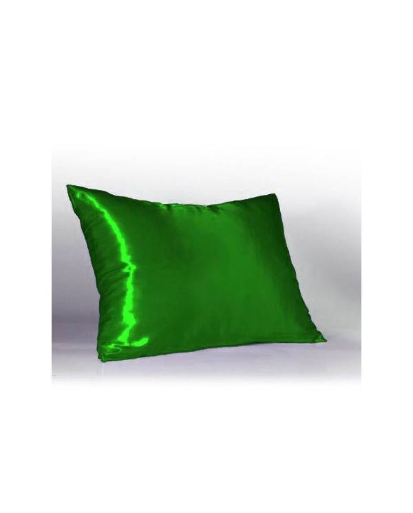 Green Satin Pillowcase