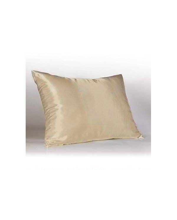 Beige Satin Pillowcase