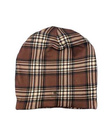 Napp Capp Print Plaid Brown