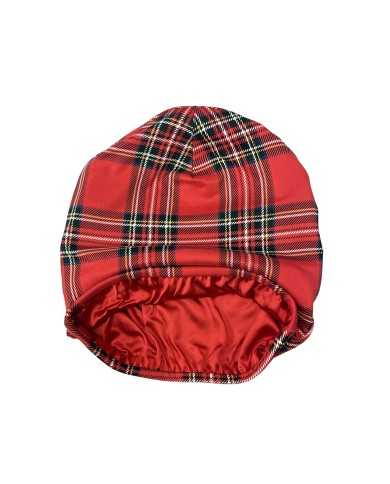 Napp Capp Print Plaid Fuchsia