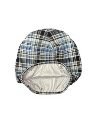 Napp Capp Print Plaid Sky Blue