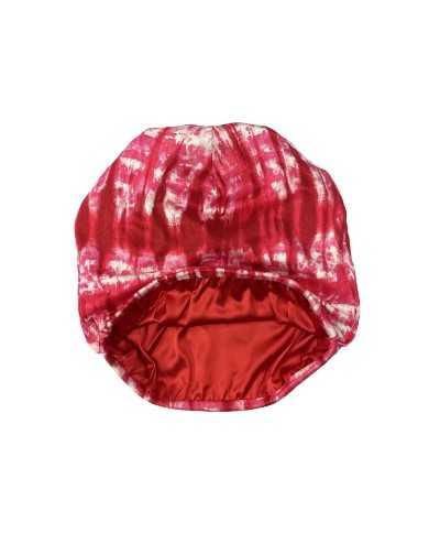 Napp Capp Print Tye Dye Fushcia