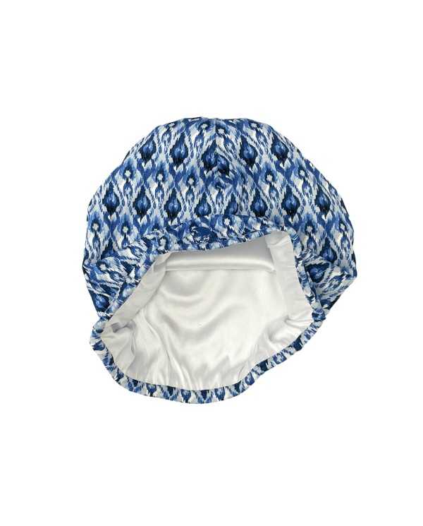 Napp Capp Print Peacock Blu