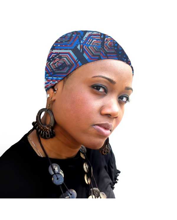 Beanie Print Multiverse Red