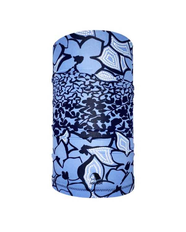 LS Tube Blue Flowers