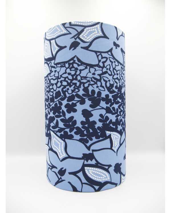 LS Tube Blue Flowers