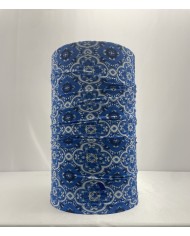 LS Tube Houndstooth Teal Stripe