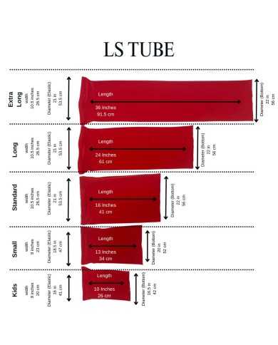 Small LS Tube Print Rainow