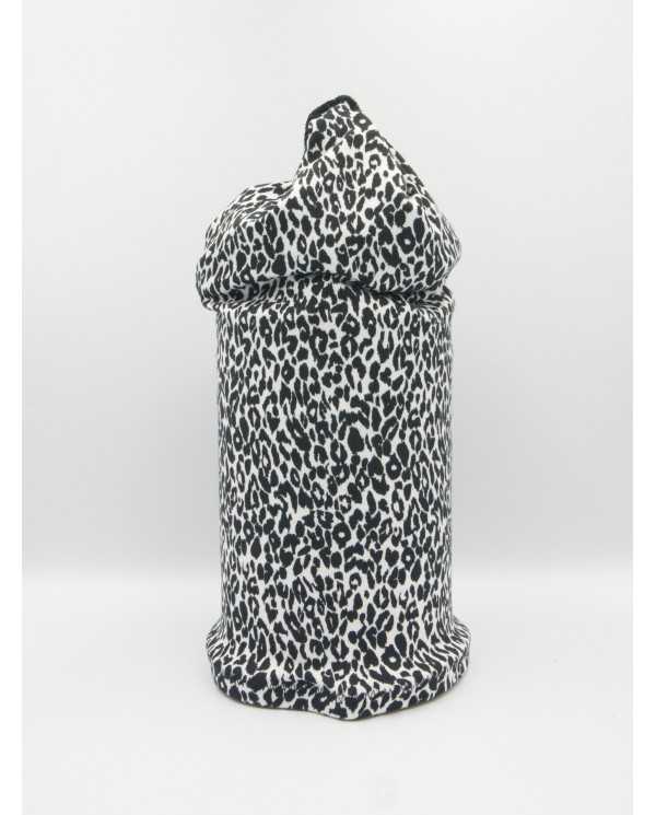 Small LS Tube Print Snow Cheetah