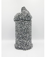 Small LS Tube Print Snow Cheetah