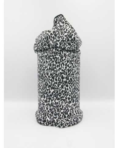 Small LS Tube Print Snow Cheetah