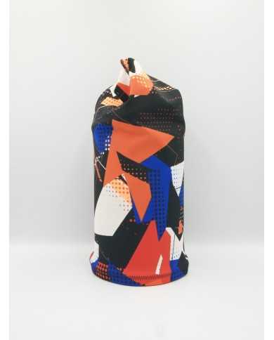 Small LS Tube Print Quirky Orange