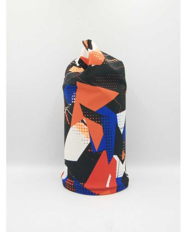 Small LS Tube Print Quirky Orange