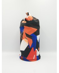 Small LS Tube Print Quirky Orange