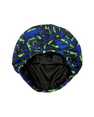 Napp Capp Print Fractured Blue