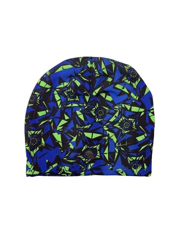 Napp Capp Print Fractured Blue