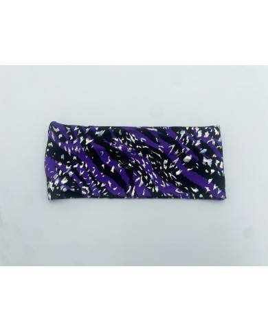 Band It Headband Purple Tiger