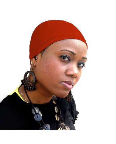 Beanie Solid Burnt Orange